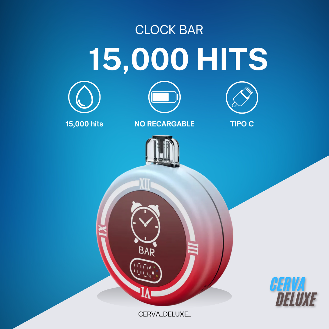CLOCK BAR 15,000 HITS