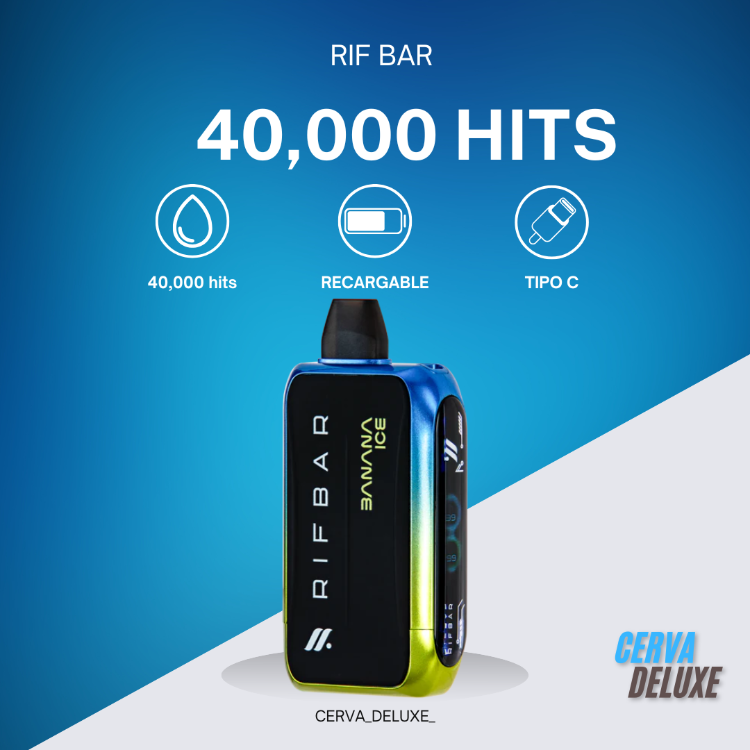 RIF BAR 40,000 HITS