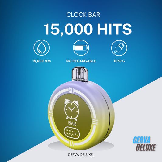 CLOCK BAR 15,000 HITS
