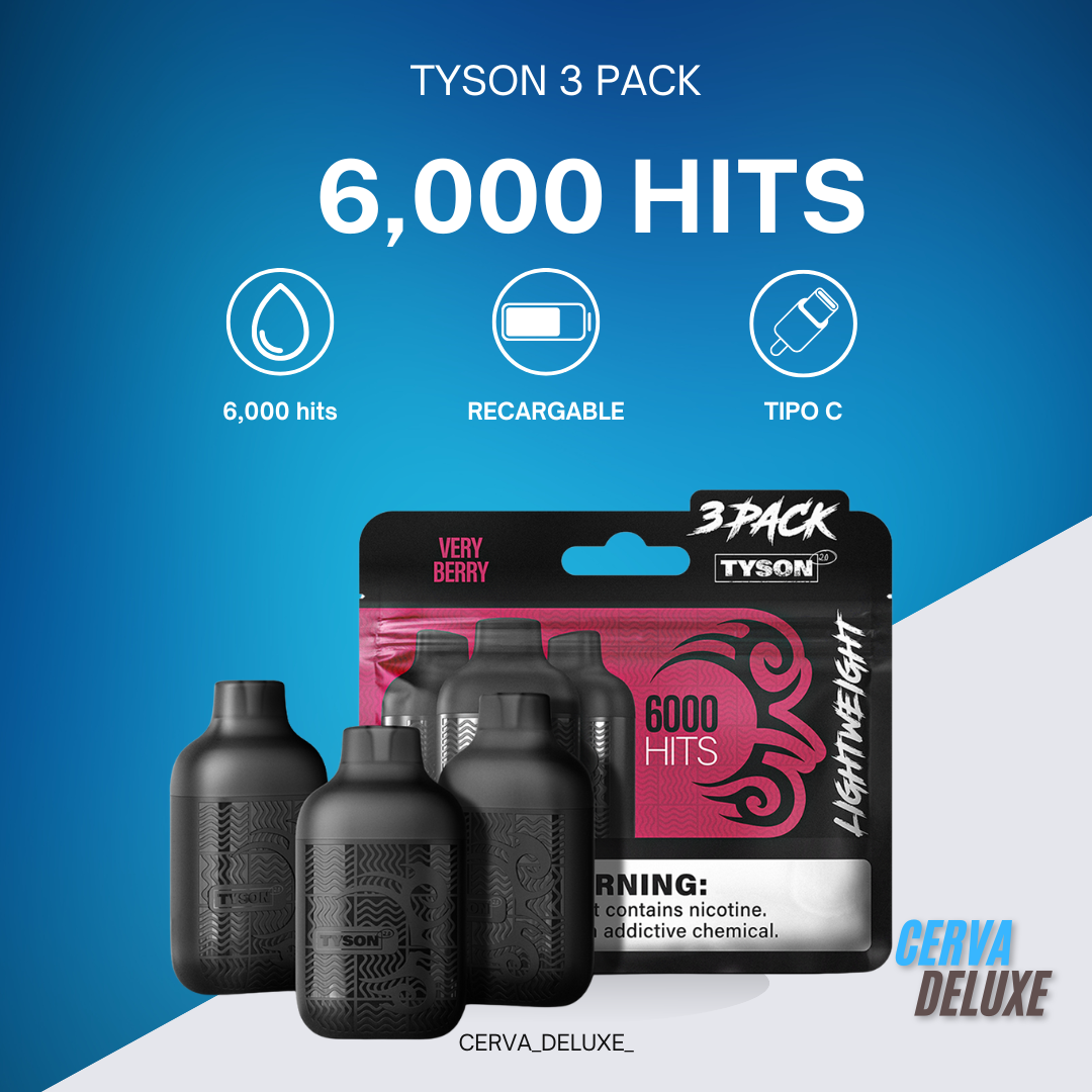 TYSON 3PACK 6,000