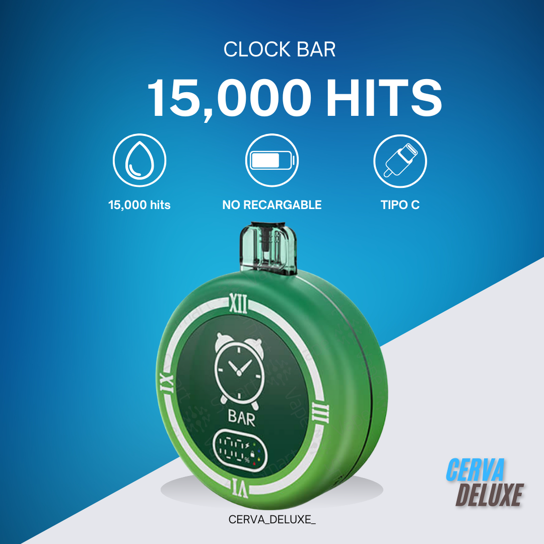 CLOCK BAR 15,000 HITS