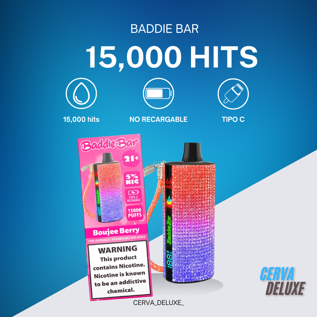 BADDIE BAR 15,000 HITS