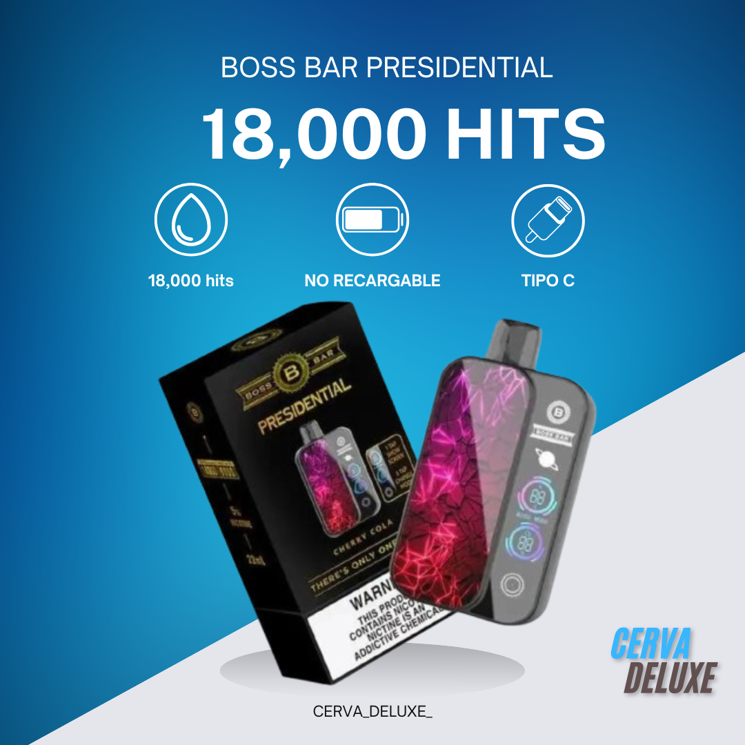 BOSS BAR PRESIDENTIAL 15,000 HITS