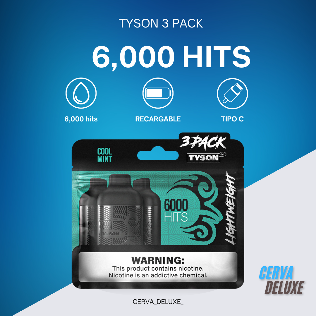 TYSON 3PACK 6,000