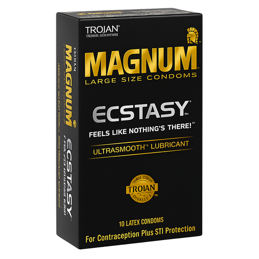CONDONES TROYAN MAGNUM CAJA 12 PZ