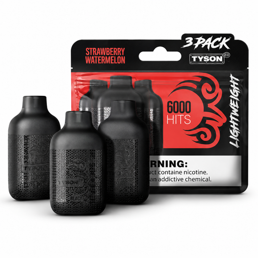 TYSON 3PACK 6,000 HITS