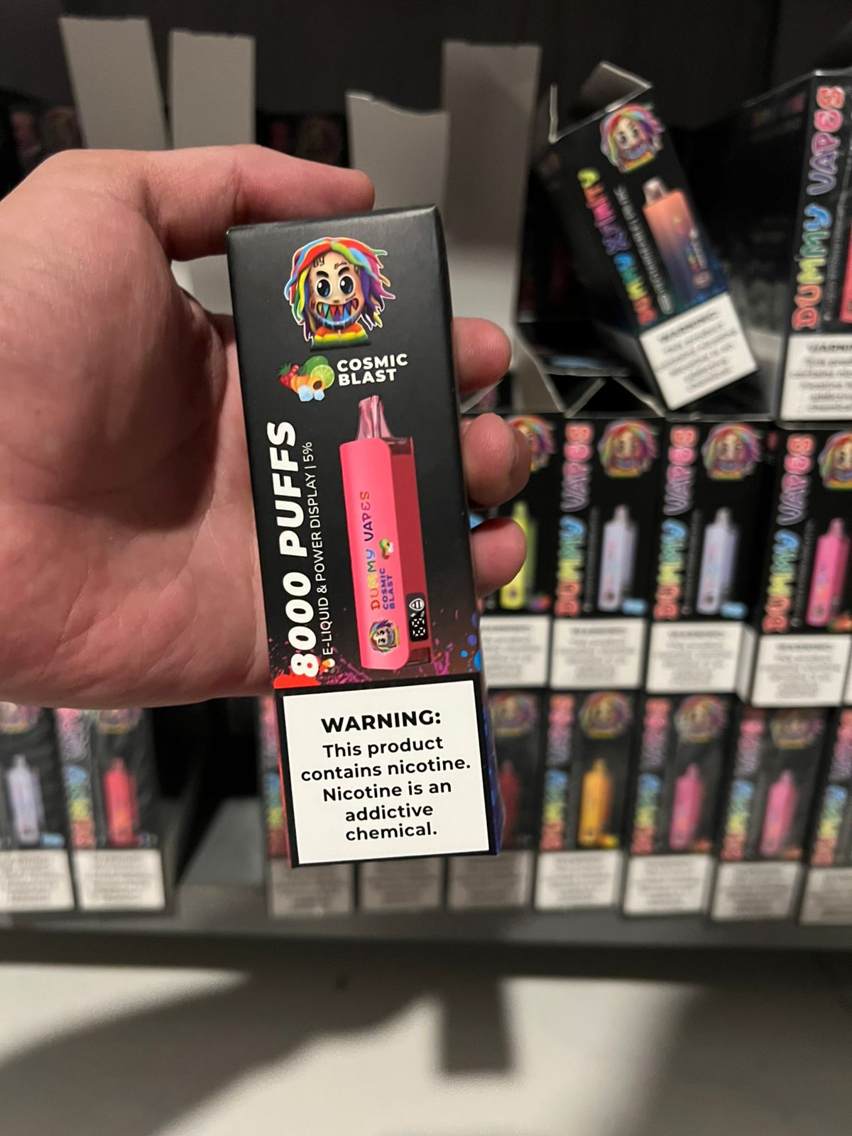 DUMMY VAPE 8,000 HITS