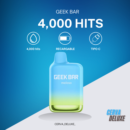 GEEK BAR 4,000 HITS