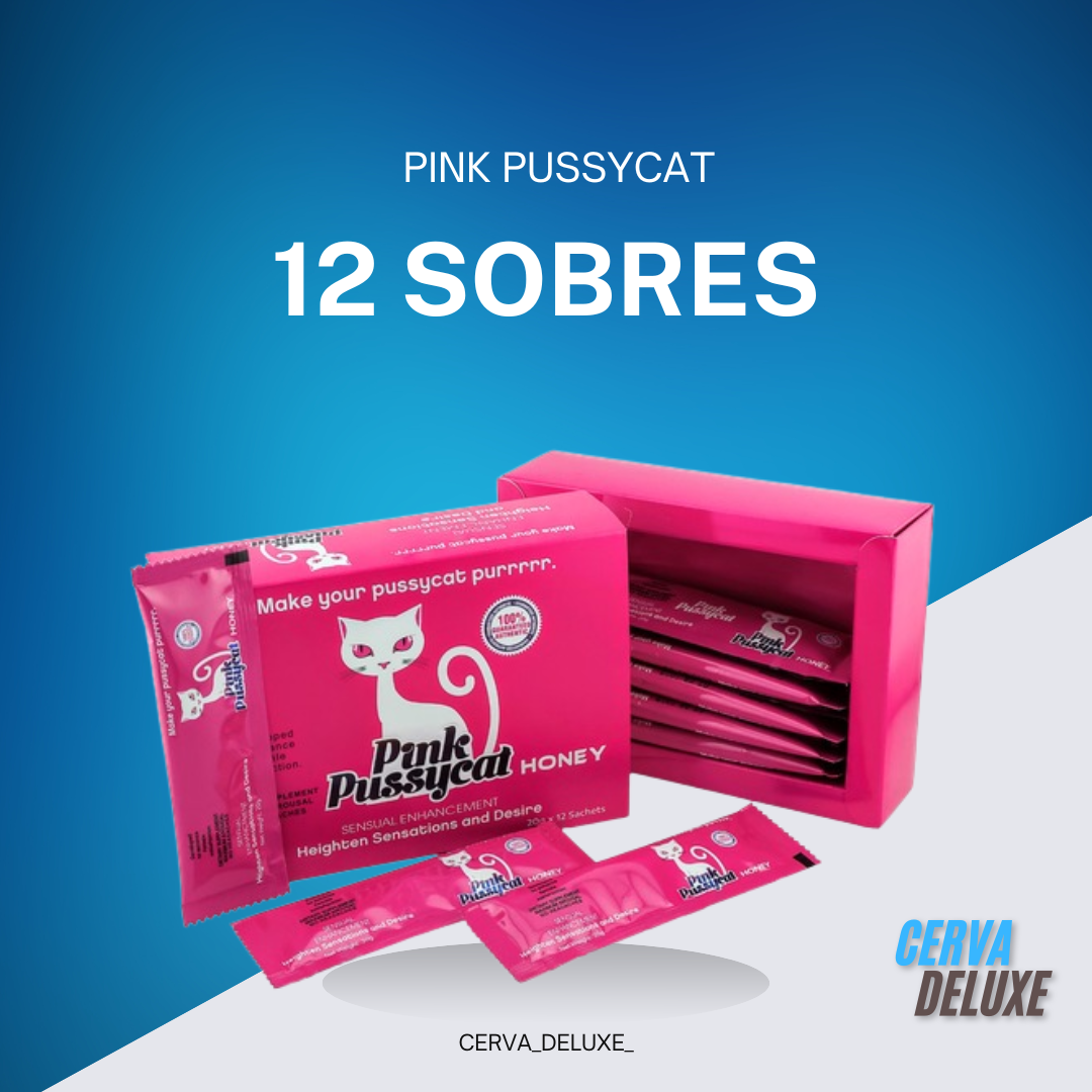 PINK PUSSYCAT 12PZ MIELES AFRODISIACAS