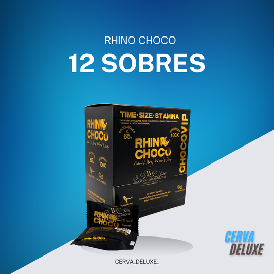 RHINO CHOCO MIELES AFRODISIACAS CAJA 12PZ