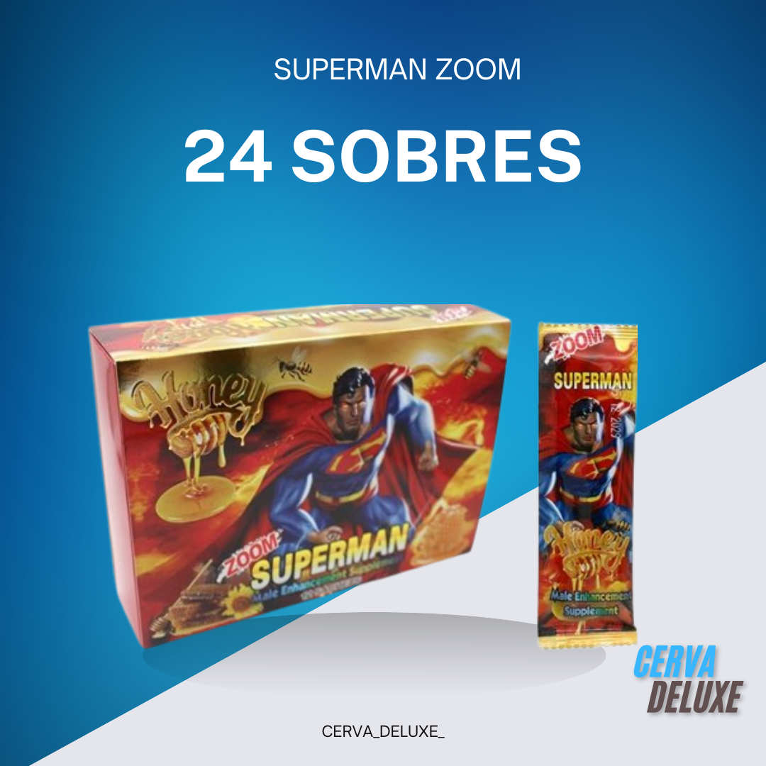 SUPERMAN ZOOM 24 SOBRES 20g